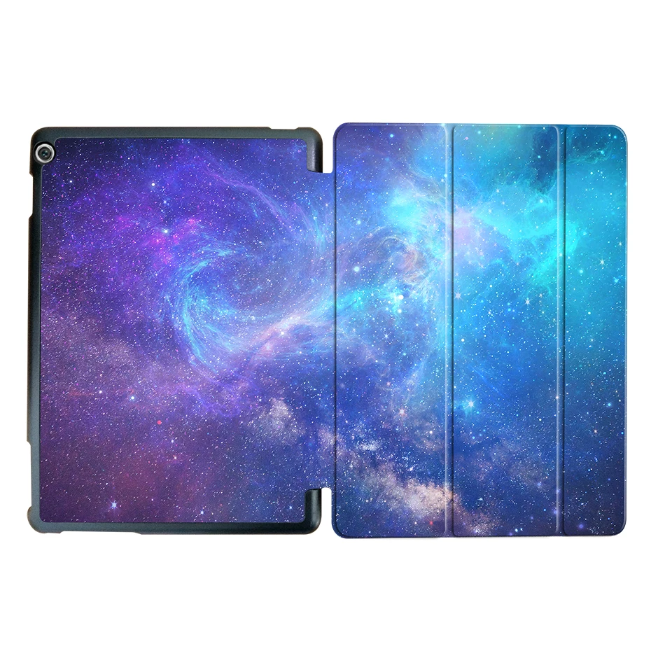HW19 MTT мультфильм чехол с граффити для huawei MediaPad M3 Lite 10 дюймов BAH-W09 BAH-AL00 тонкий из искусственной кожи флип Смарт-Чехол протектор - Цвет: HW19