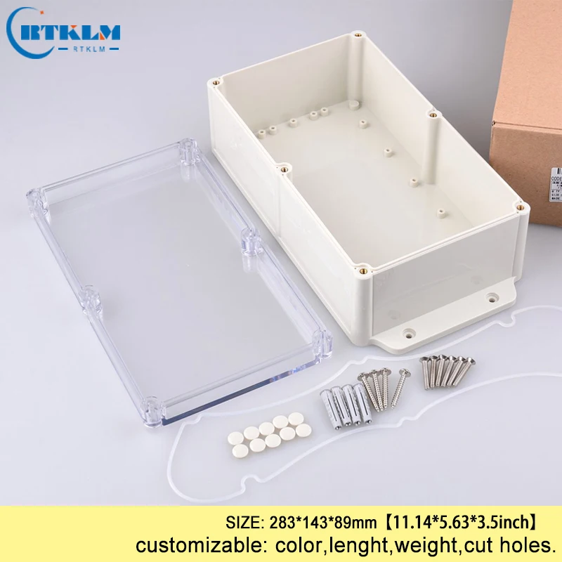 Пластиковый diy корпус электронный распределительный ящик настенный