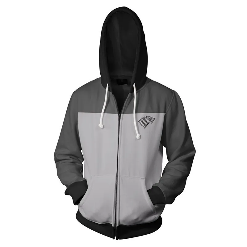 style 4 Игра престолов Jon Snow Косплей-костюмы с капюшоном толстовки спортивная одежда Tyrion Lannister свитер с капюшоном для взрослых мужчин мальчиков пальто - Цвет: style 4