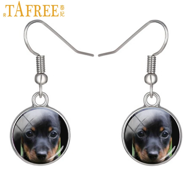 Женские Висячие сережки TAFREE серебристые подвески с длинными волосами английская