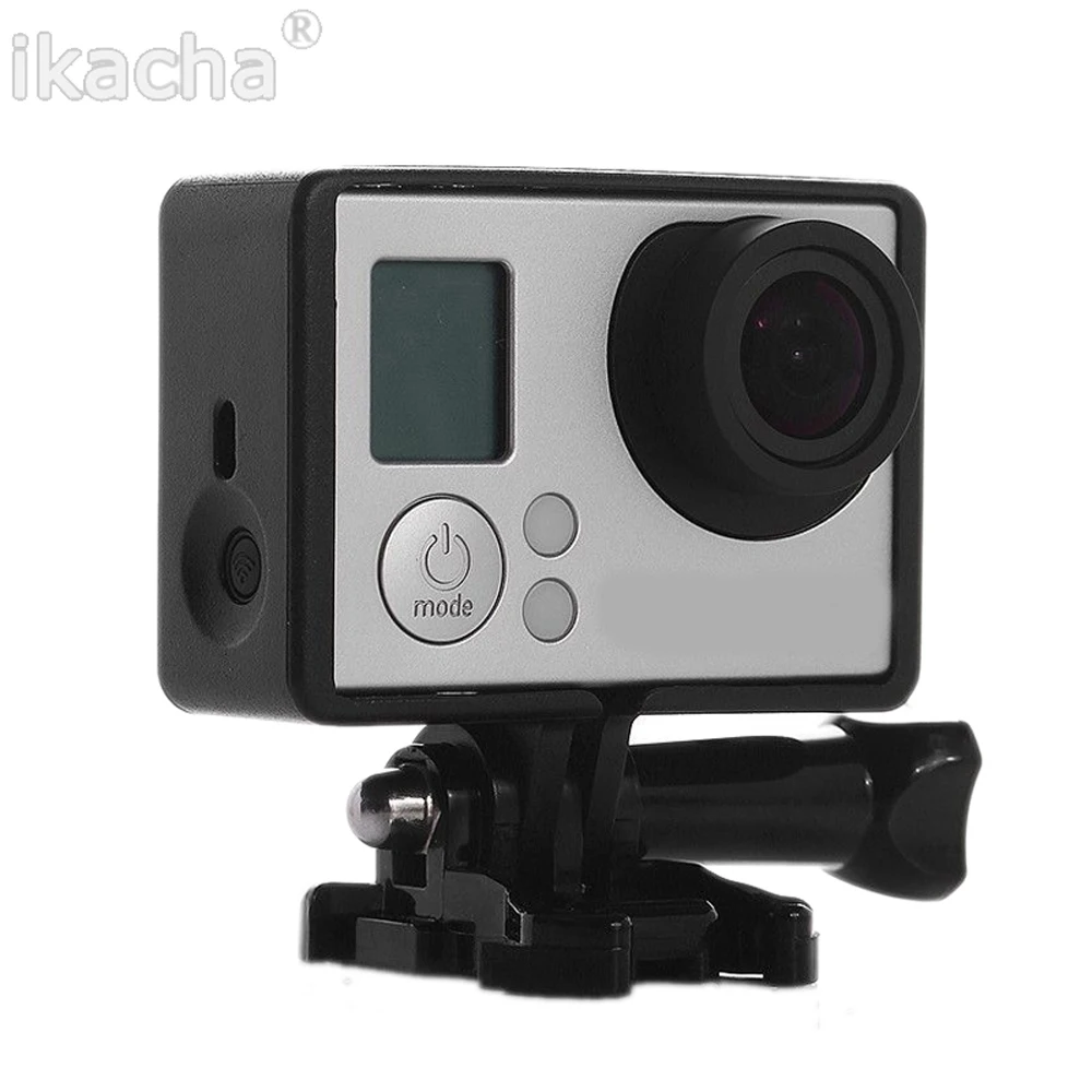 Стандартная защитная рамка для Gopro Hero 4 3+ черный 3 чехол для камеры защитное крепление для Go Pro 3+ 4 аксессуары для камеры
