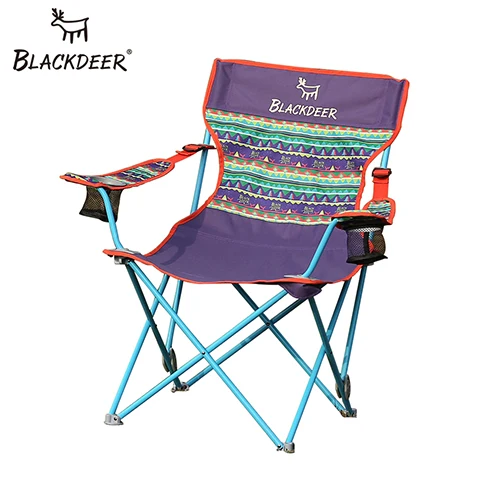 purple BLACKDEER регулируемая спинка кресло переносные складные стулья рыболовный стул Кемпинг пляж Открытый Сад Пикник пляжные стулья - Цвет: purple