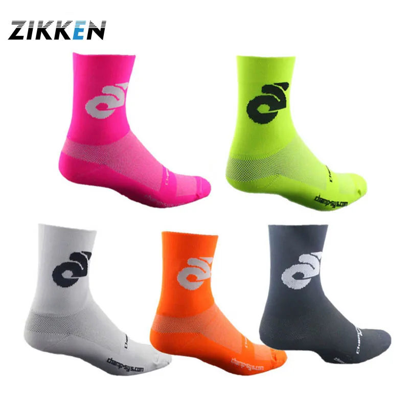 ZIKKEN 5 пар/партия Профессиональный колен высокие спортивные носки защищают ноги