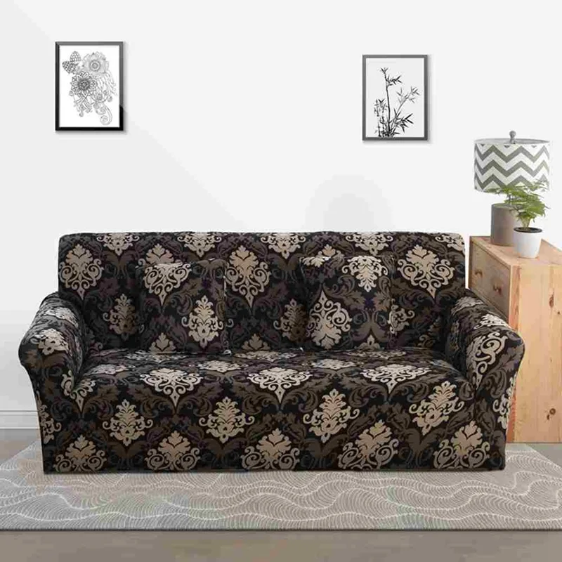 Стрейч чехол кресло для дивана крышка M l XL XXL XXXL XXXXL форма Чехол мебели спандекс