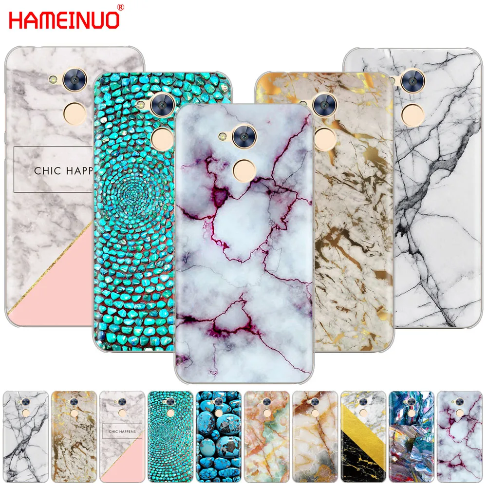 HAMEINUO marble green stone Cover phone Case for Huawei Honor 10 V10 4A 5A 6A 7A 6C 6X 7X 8 9 LITE | Mobile Phone Cases &amp Covers