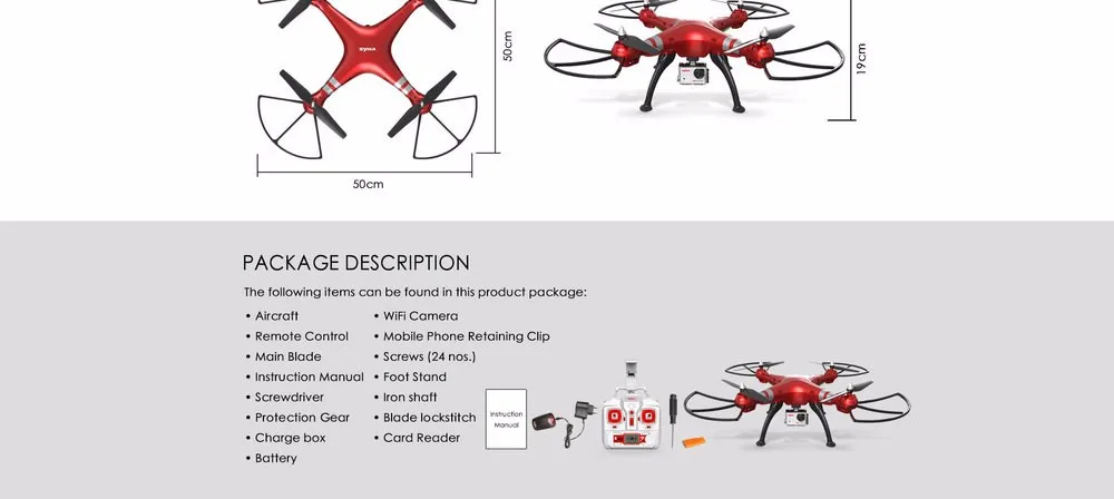Syma X8HG готовый к вылету, Радиоуправляемый Дрон-Квадрокоптер с дистанционным управлением и 8.0MP 1080 P Камера HD, автоматический воздушный Давление высокое «Безголовый» режим VS X8 PRO