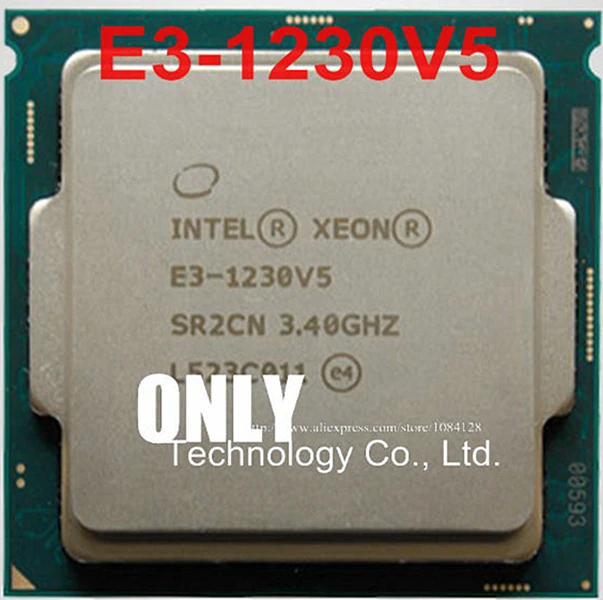 Процессор Intel Xeon V5 E3 1230 четырехъядерный процессор настольный 1151 land для настольных