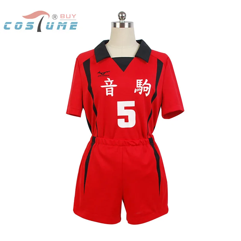 

NO 1 NO 5 Haikyu!! Haikyuu Nekoma High Captain Tetsuro Kuro Unifrom Cosplay Costume Top Shorts