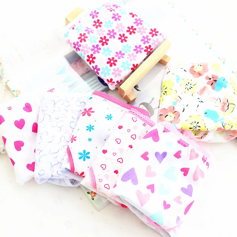 3 шт./Лот хлопковые трусики нижнее белье для девочек детские трусы детское