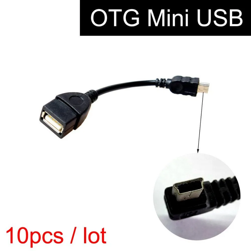 10 шт. мини USB OTG кабель для Автомобильная навигационная система gps Android смартфон