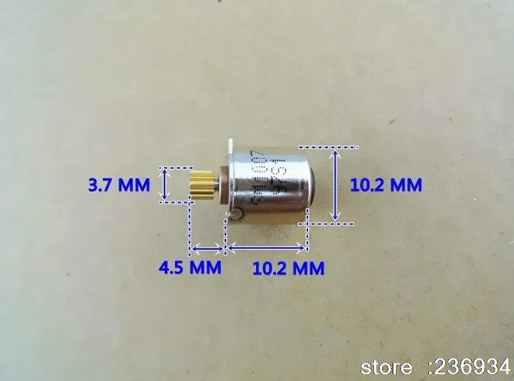 

10MM small stepper motor with copper gear DC motor