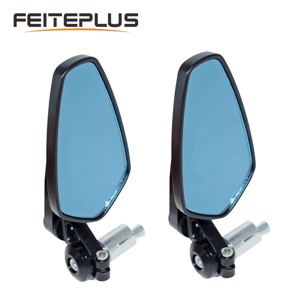 

7/8" 22mm Universal Motorcycle Left Right Rearview Mirror Motorbike Handlebar End Side Rear View Mirrors