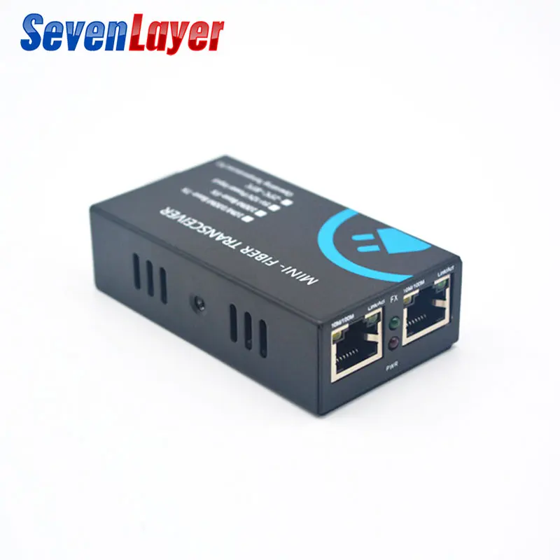 10/100 м 2 RJ45 1 SC быстрый Ethernet коммутатор конвертер мини волоконно-оптический медиа