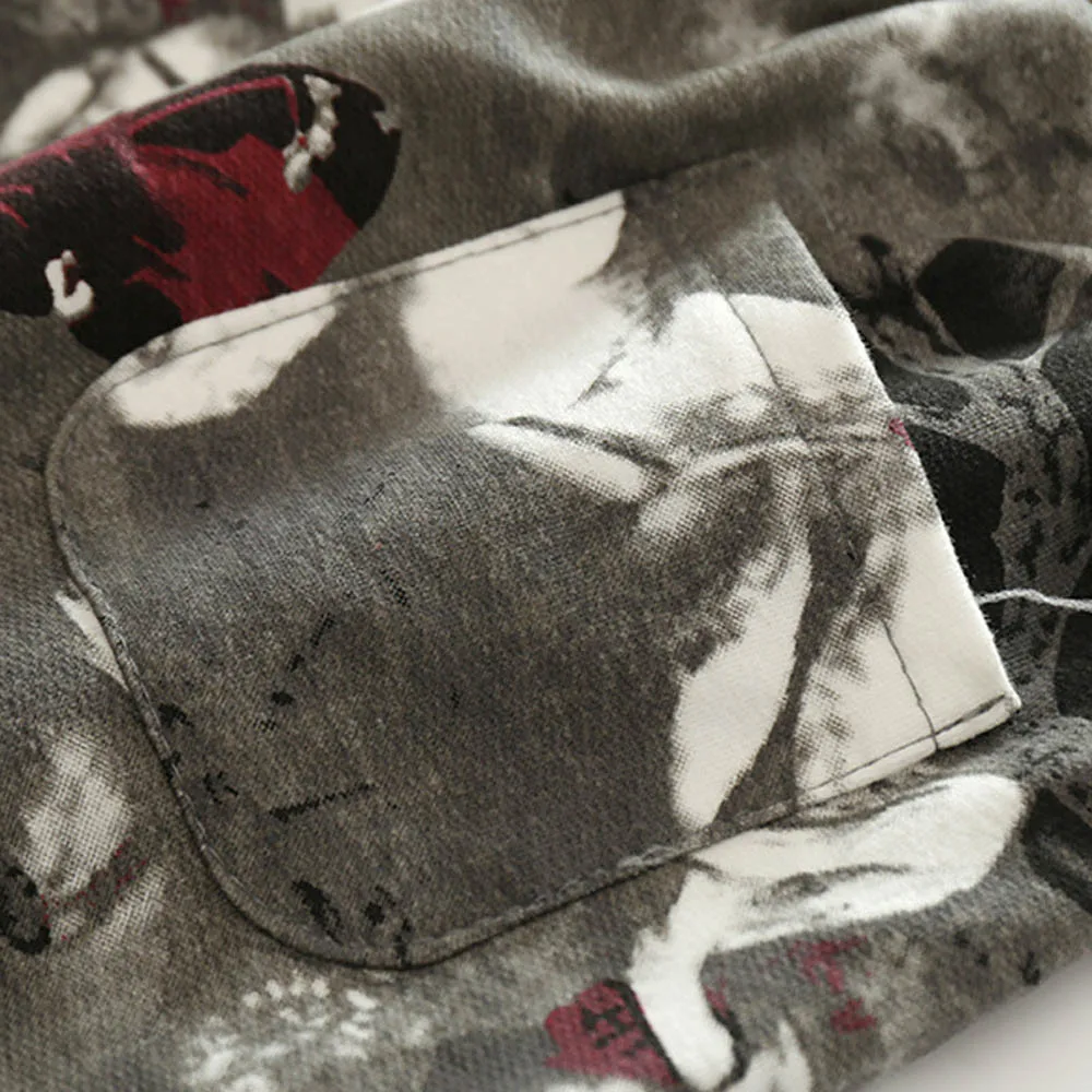 Two-piece children clothes Toddler Baby Boy Long Sleeves Floral Zipper Jacket+Pants Outfit Kid Clothes 2019 Boys Sets | Детская одежда