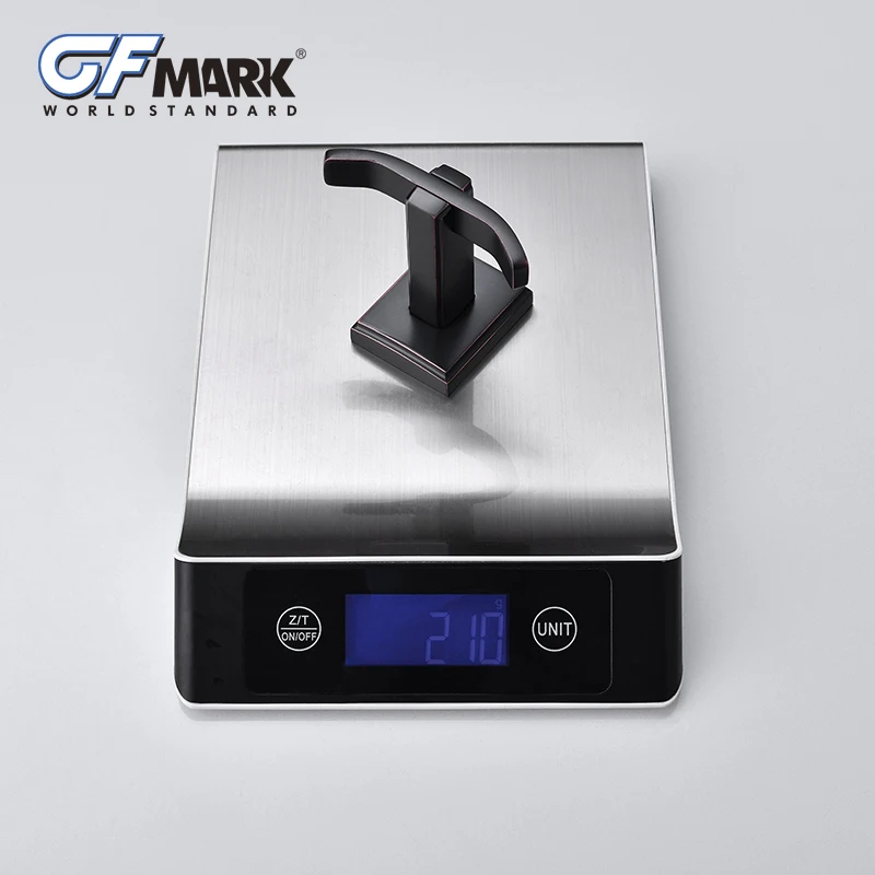 GFmark черный латунный настенный крючок медная вешалка для пальто держатель