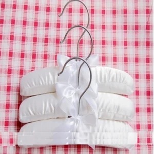 5 шт.лот 20 см вешалки для детской одежды, шелковая тканевая вешалка, вешалки для детской одежды