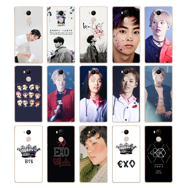 DREAMFOX M097 Exo Kpop Lucky One Мягкий силиконовый чехол из ТПУ для Xiaomi Redmi Note 3 4 4X5 5A 6 7 Pro Global |