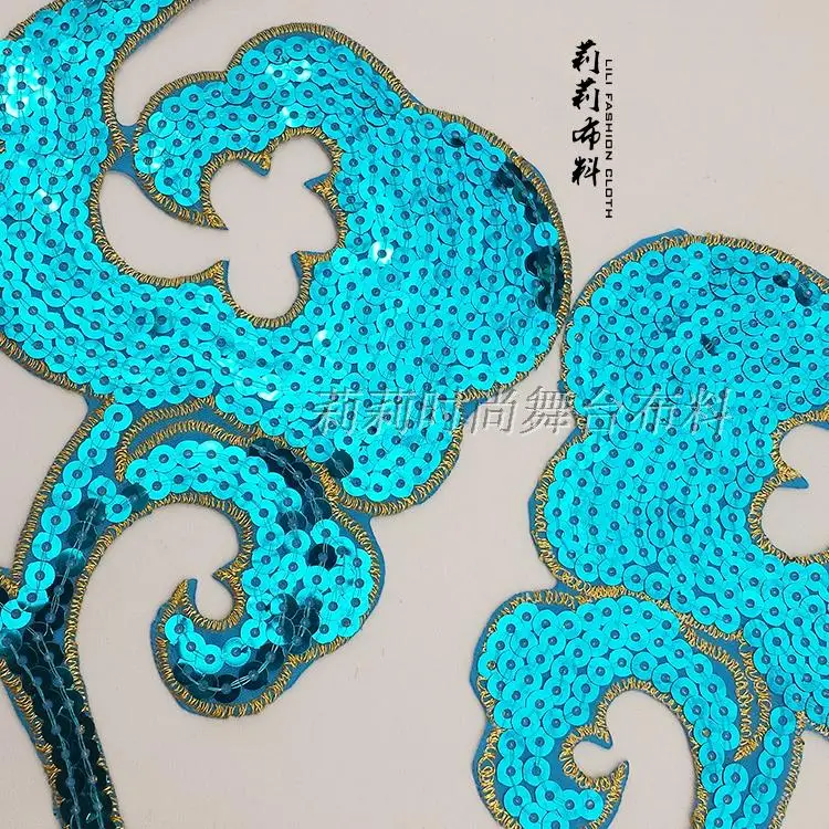 Паста Xiangyun тканевая с большими блестками паста рисунком облаков для квадратных