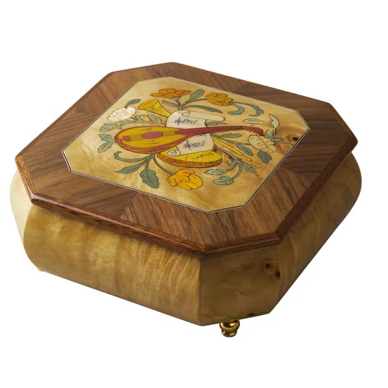 РИФМЫ 30 тонн ручной коленчатого музыкальная шкатулка драгоценностей деревянный