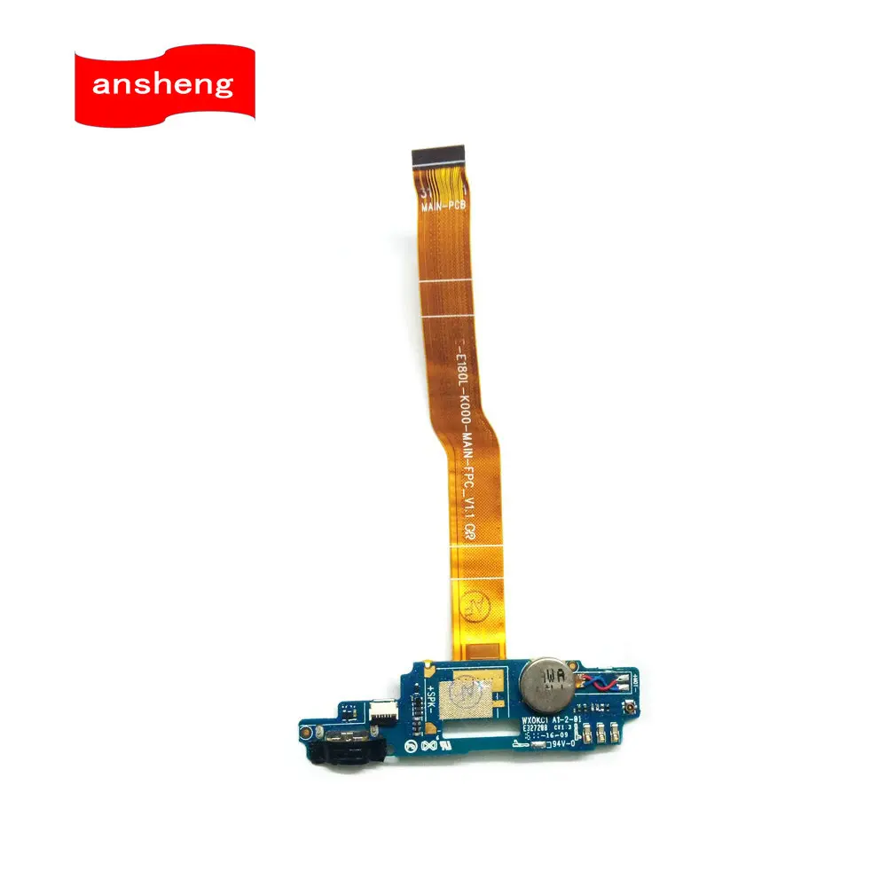 Гибкий кабель для зарядки микрофона USB плата PCB ZTE Voyage 4 Blade A610 BA610 BA610T/C мобильный