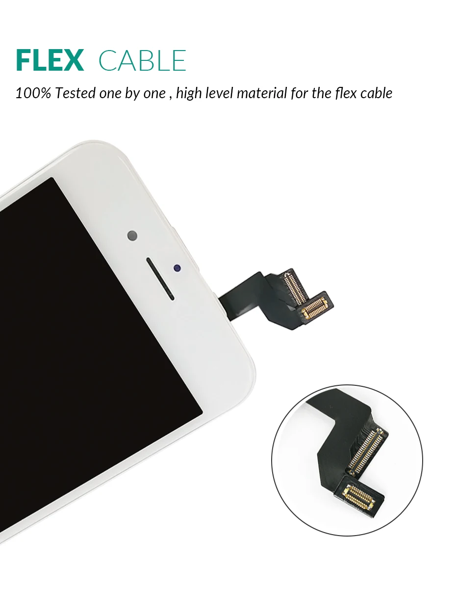 Дисплей для iPhone 6 6G Plus lcd сенсорный экран протестированый модуль дигитайзер