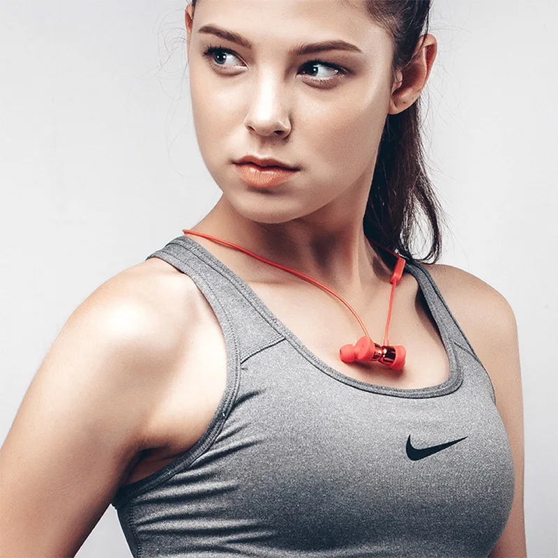 HAVIT Bluetooth Headset Sweatproof IPX5 Waterproof V4.2 Magnetic Earphones With Microphone 10 Hours Playtime I39 Sport Earbuds |