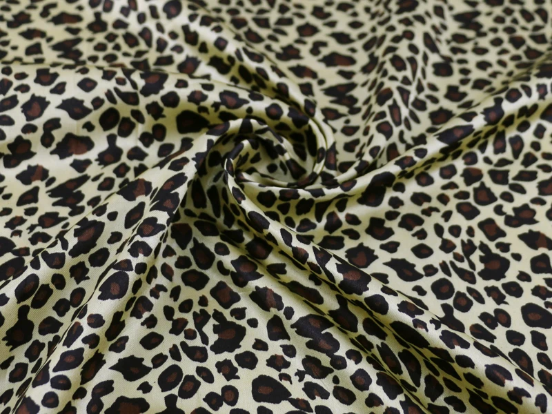 Модный атласный материал с леопардовым принтом для шарфов|satin material|printed satinprinted