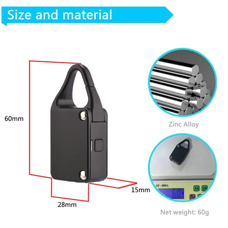 Новейший Умный Замок с Bluetooth управлением беспроводной пульт дистанционного