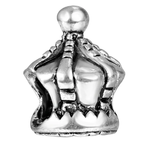 Younghao Европа хит продаж серебряные бусины с большим отверстием Belle Charms подходит