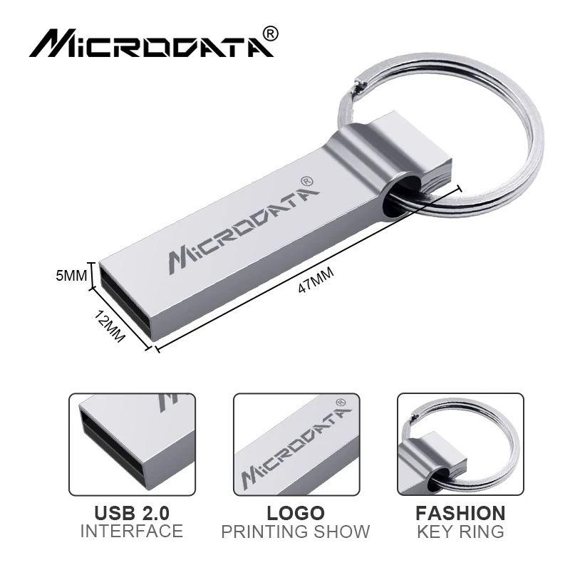 Металл настоящие usb флэш-накопитель 64 GB 32 GB 16 GB 8 GB 4 Гб 1 ГБ может сделать индивидуальная печать логотипов карты памяти