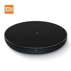 Оригинальное Беспроводное зарядное устройство Xiaomi Qi Smart Quick Charge, быстрое зарядное устройство 7,5 Вт для Mi MIX 2S iPhone X XR XS 8 plus 10 Вт для Sumsung S9