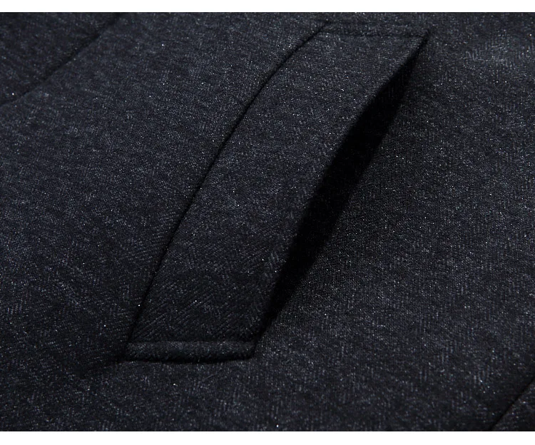 Mu Yuan Yang мужское кашемировое пальто зимнее повседневная шерстяная куртка