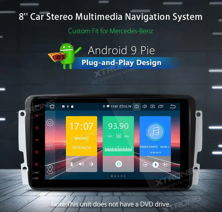 Android 9 0 Автомобильный мультимедийный стерео плеер для Mercedes Benz W168 W203 W209 C209 W463 Viano Vito