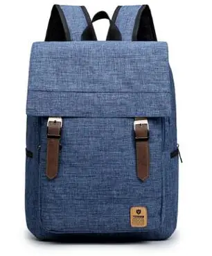 2018 New Backpack Leisure Korean Retro Fashion Canvas Travel Student Computer | Багаж и сумки