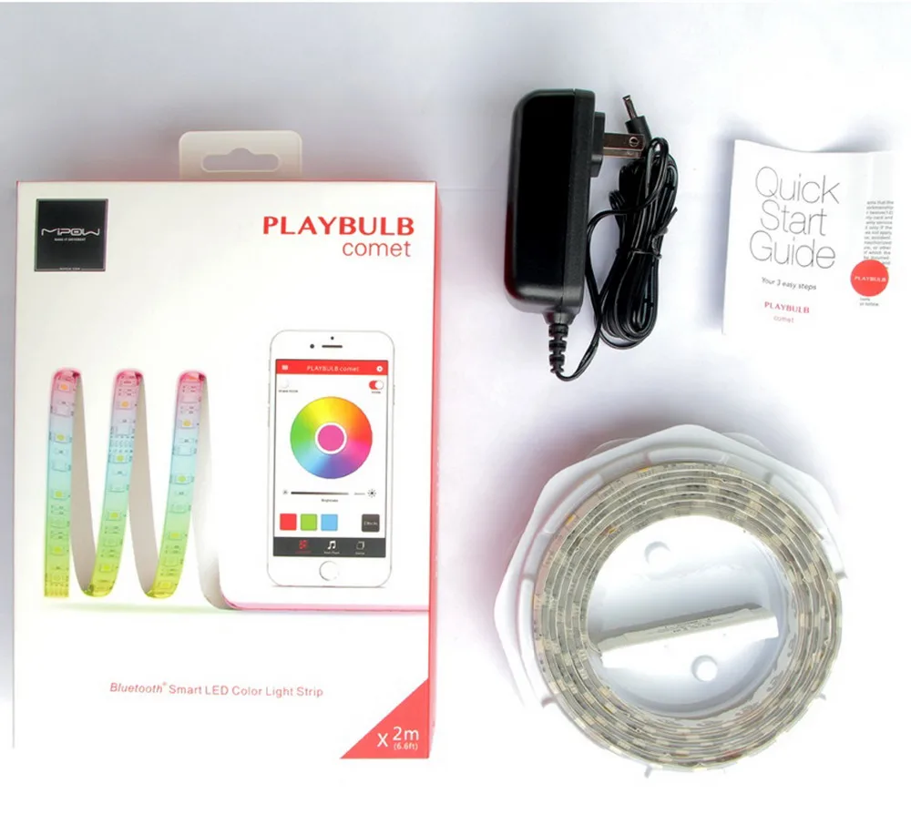 Светодиодный светильник MIPOW 24 В 2 м RGB Wi Fi Bluetooth гибкий домашний декор|decorative