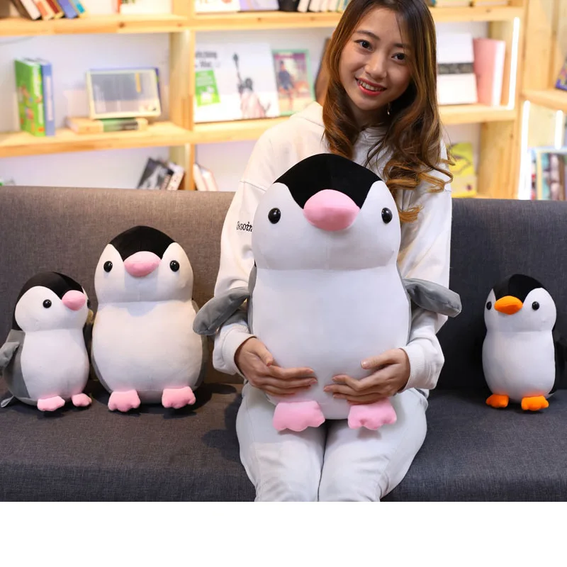 handsome and lovely Penguin plush toys cute penguin dolls cartoon pillows Birthday present Children's day gift | Игрушки и хобби