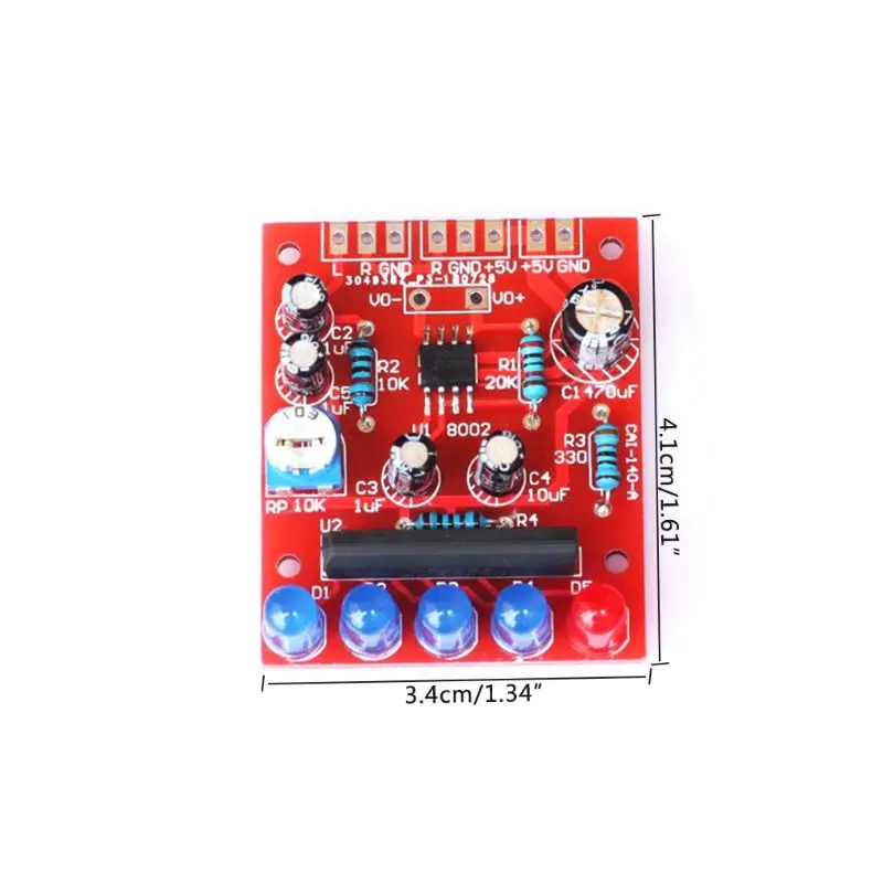 Мини 3W динамик коробка DIY Kit с прозрачной оболочкой компьютера аудио электронные компоненты
