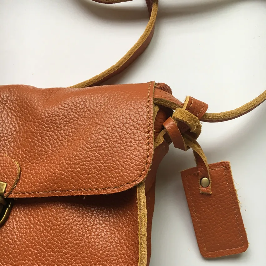 Женская сумка через плечо из 100% натуральной кожи маленькие сумки ручной работы