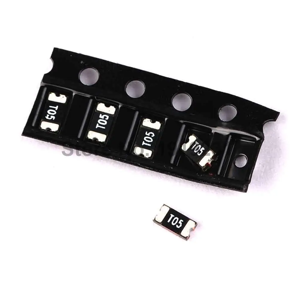 100 шт. 1206 0 5 А а мА PolySwitch Самовосстанавливающийся Предохранитель SMT SMD|fuse specifications|smd