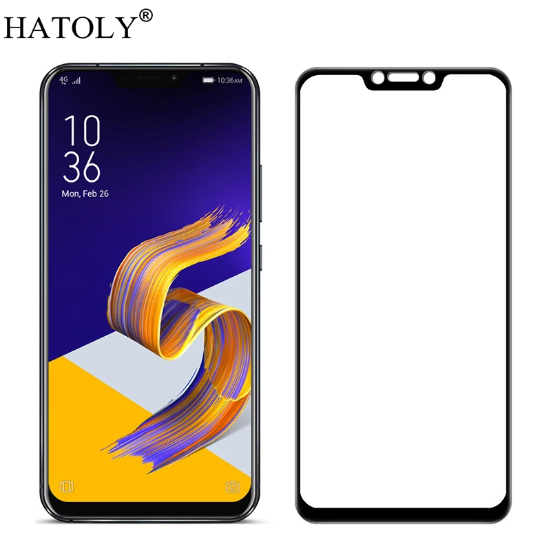 Закаленное стекло для Asus Zenfone 5 ZE620KL 2 шт. защитная пленка с закругленными краями 5z