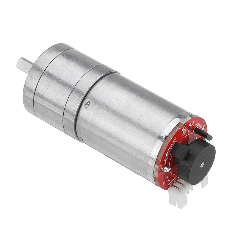 1 шт. 25GA370 DC 6V микро редукционный мотор с кодировщиком редуктор скорости