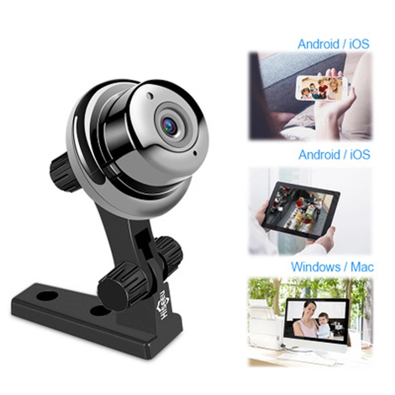 Home Security IP Camera Wi-Fi Wireless Mini Network Surveillance Wifi 720P Night Vision CCTV Baby Monitor | Мебель