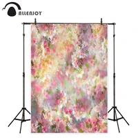 allenjoy photocall background pink flowers spring bokeh professional studio backdrop photocall professional custom personal