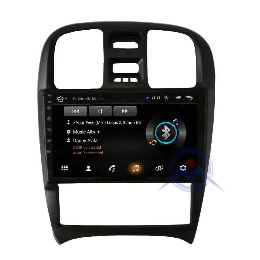 ZOHANAVI 9 дюймов 2.5D Android 9,0 автомобильный DVD gps для hyundai Sanat EF Tagaz 2007 2004-2009 Автомобильный Радио стерео Мультимедийный плеер wifi