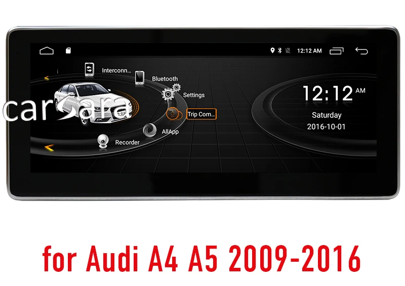 2G ram 32G rom Android Сенсорный экран для правого привода Audi A4 A5 2009- 10,2" дисплей gps Navi Радио мультимедийный плеер