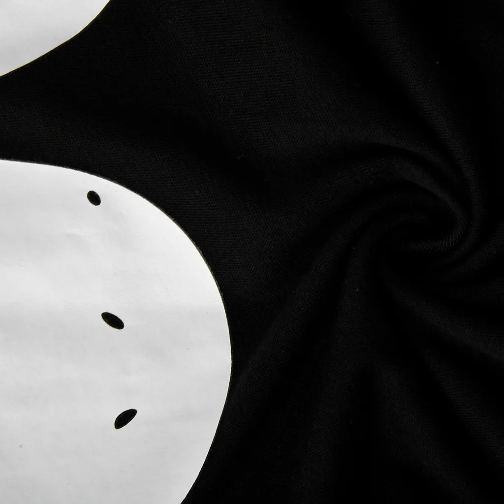 2019 Новая летняя Однотонная футболка солнцезащитные очки с принтом футболки