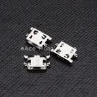 10 шт., разъем Micro USB 5pin B типа Мама для разъема Micro USB мобильный телефон, 5-контактное гнездо для зарядки