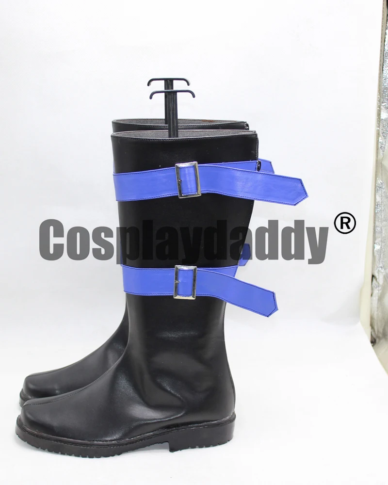Ю Ги о! Сэто Кайба черный длинный Косплэй ботинки X002|seto kaiba cosplay|boots bootsboots long |