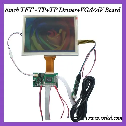 EJ080NA 05A 8 дюймов TFT ЖК дисплей с сенсорной панелью экран VGA AV доска драйвер|lcd 2g|lcd panel