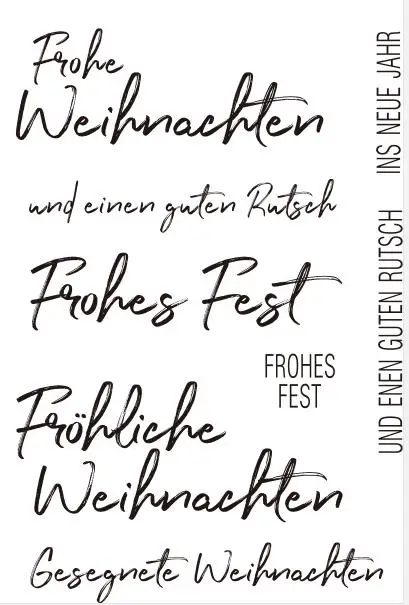 Прозрачный силиконовый штамп TETTER, декоративный штамп «сделай сам» для скрапбукинга, фотоальбома A0638